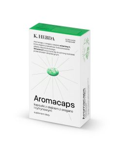 Kapsułki z oregano, wit. D, E i olejkiem cytrynowym - K. Hebda Aromacaps®
