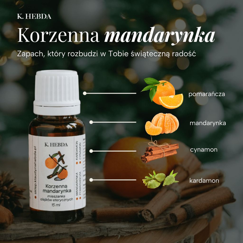 Świąteczna mieszanka olejków eterycznych