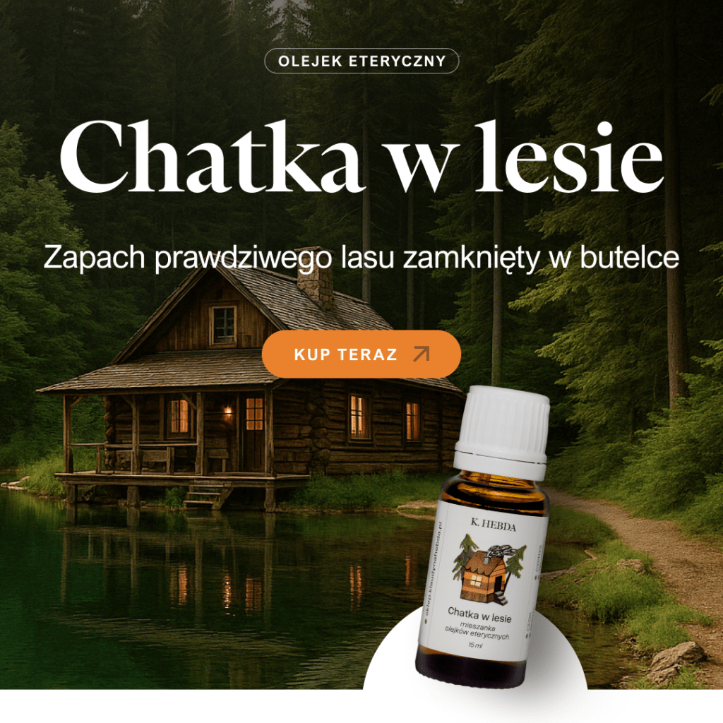 Mieszanka olejków eterycznych o zapachu lasu