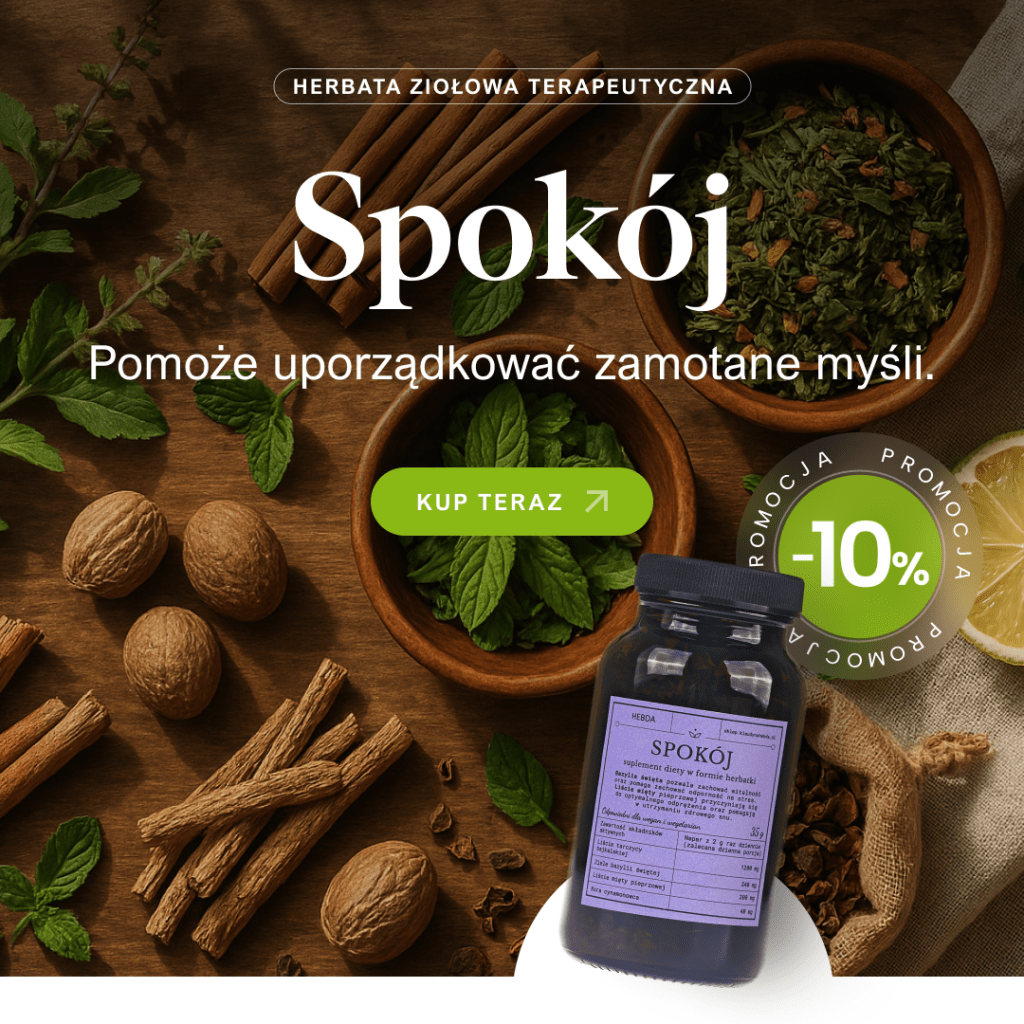 Herbatka ziołowa spokój