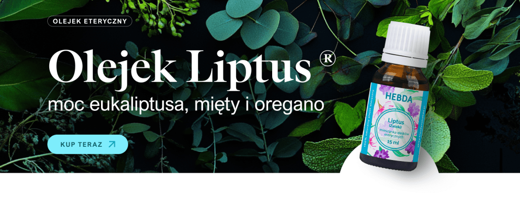 Olejek Liptus z eukaliptusem i miętą