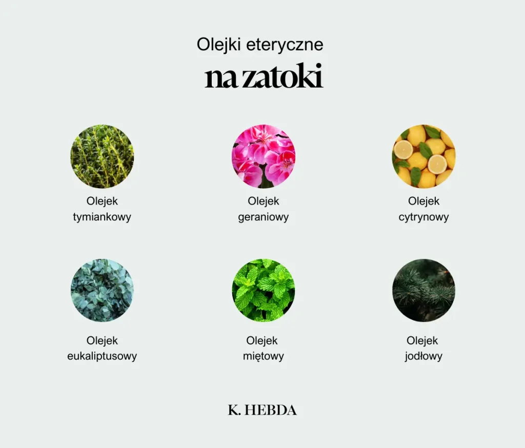 Olejki eteryczne na zatoki