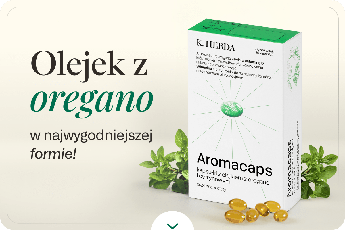 Aromacaps - kapsułki z olejkiem oregano